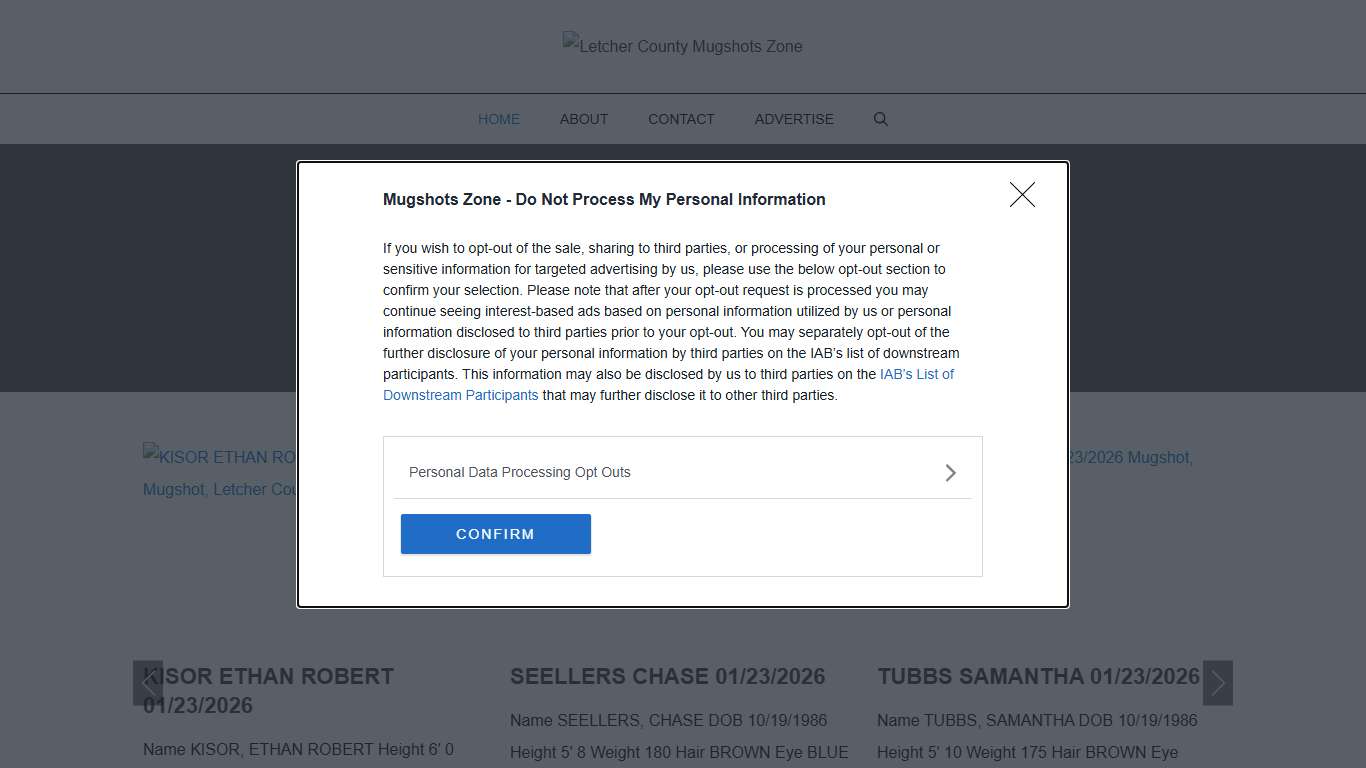 Letcher County Mugshots Zone